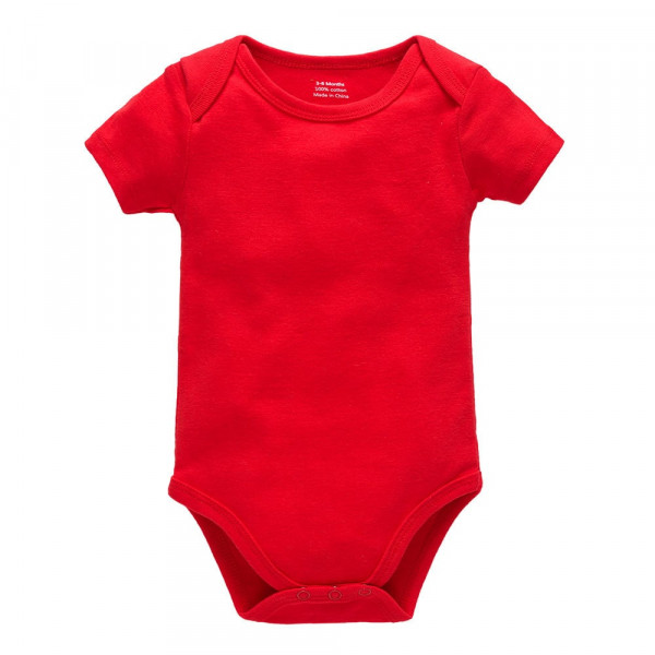 Children's Picture bodysuit, red (9-12 months)