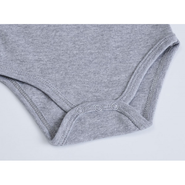 Children's Picture bodysuit, gray