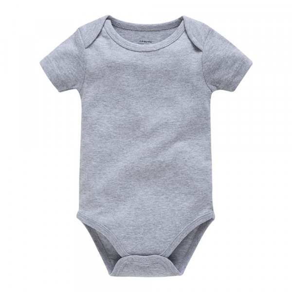 Children's Picture bodysuit, gray