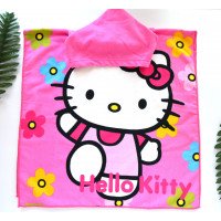 Poncho towel HELLO KITTY