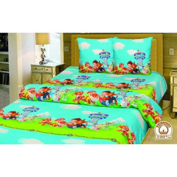 Set of children's bedding Puppy Patrol Tirotex