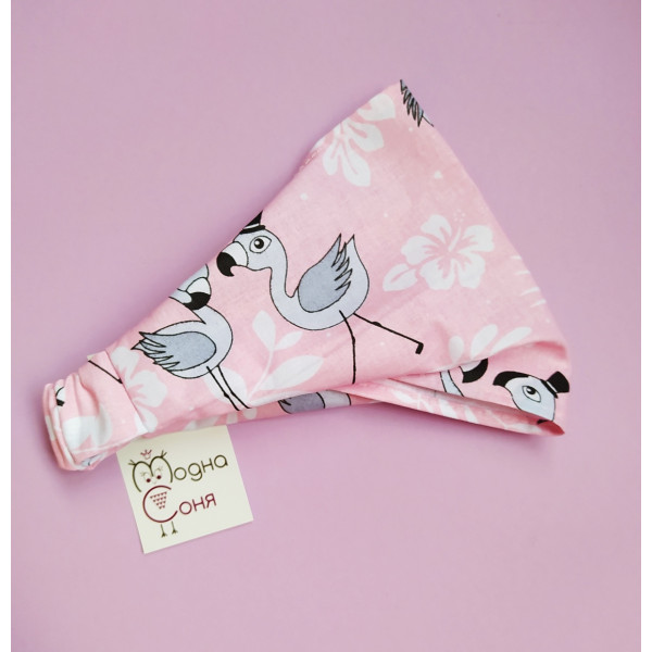 Flamingo children's scarf
