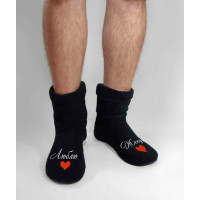 Men's slippers I love my wife Slivki