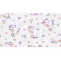 Unicorn chintz diaper