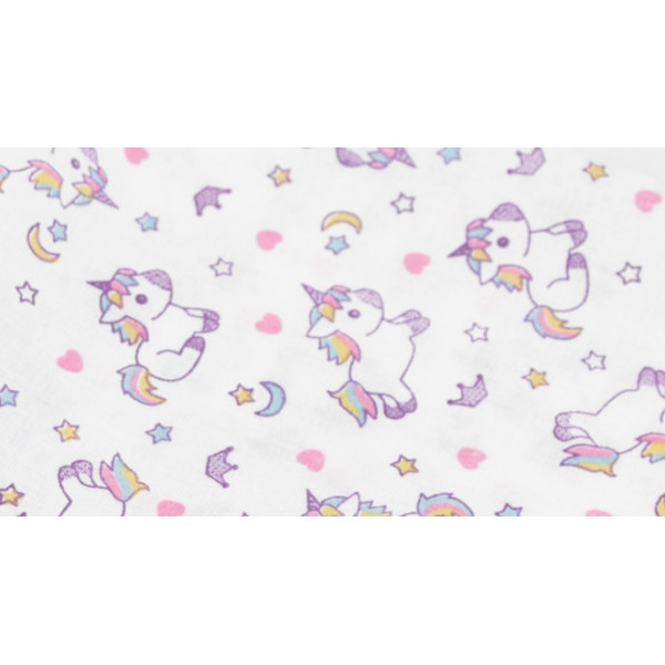 Unicorn chintz diaper