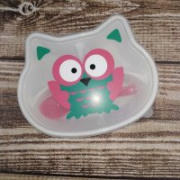 Set of children's tableware Owl 3 items