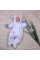 Pushinka overalls (white)