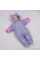 Warm knitted overalls Pink