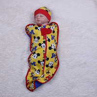 Євро пелюшка ergo Cocoon Mikky (жовтий)