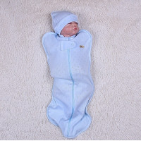 Cocoon with a zipper Tenderness (blue)
