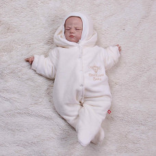 Baby Brilliant overalls (ivory)