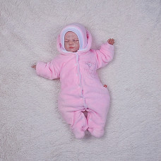 Baby Brilliant overalls (pink)