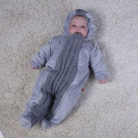 Overalls "Weave" (gray)