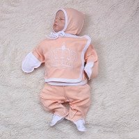 Трохпредметник Queen (персик)