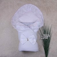 Demi charm envelope (white)