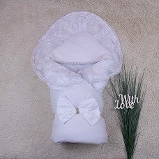Demi charm envelope (white)