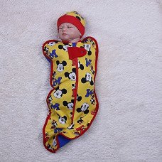 Євро пелюшка ergo Cocoon Mikky (жовтий)