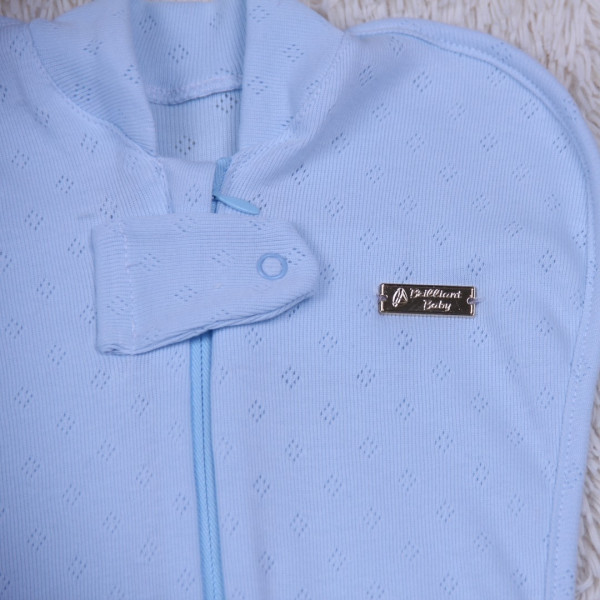 Cocoon with a zipper Tenderness (blue)
