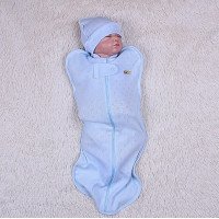 Cocoon with a zipper Tenderness (blue)