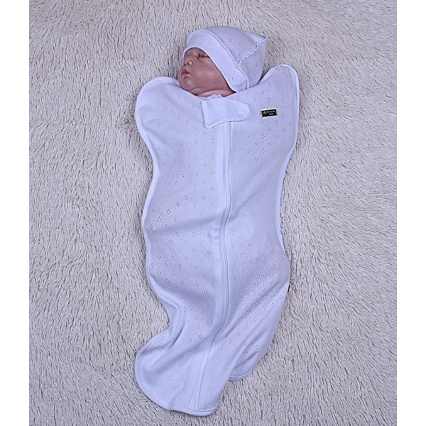 Cocoon for newborns Tenderness (white)