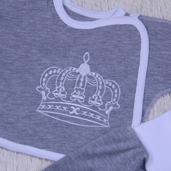 Three-piece Queen (gray)