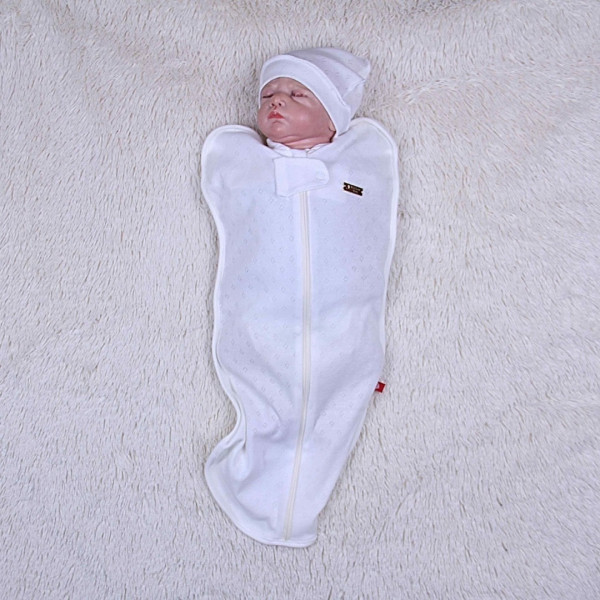 Cocoon for newborns Tenderness (ivory)