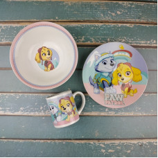 Набір дитячого посуду Disney paw patrol