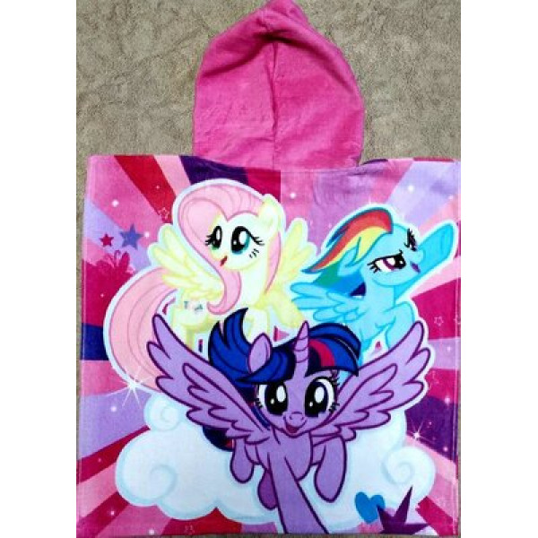 My Little Ponny Disney poncho towel