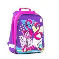Рюкзак шкільний каркасний Flamingo