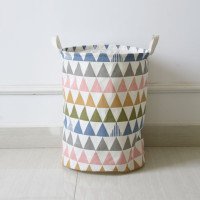 Basket for toys, laundry, storage Triangles