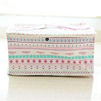Basket for toys, laundry, storage with a lid Ornament