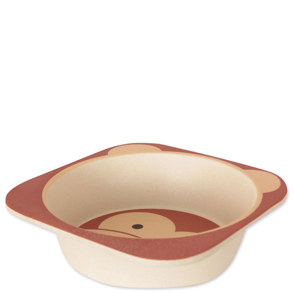 Monkey bamboo fiber plate