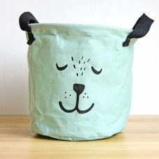 Кошик для іграшок, білизни, зберігання Сплячий ведмедик
