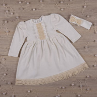 Arina's elegant dress