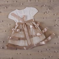 Elegant dress Lady cor. sleeve