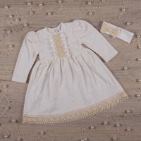 Arina's elegant dress
