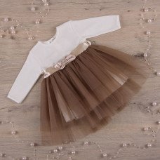 Elegant dress Nelya dov. sleeve