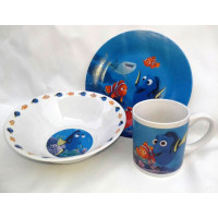 Children's tableware Interos NEMO porcelain 3 items