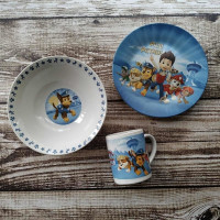Набір дитячого посуду ST paw patrol 3 предмета