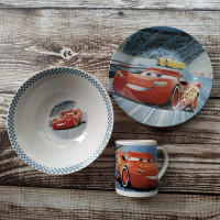 Набір дитячого посуду ST McQueen 3 предмета