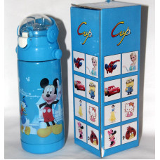 Термос детскии MIKKI з трубочкою 350 ml