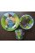 Children's tableware Blue tractor set of 3 items Interos