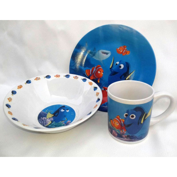 Children's tableware Interos NEMO porcelain 3 items