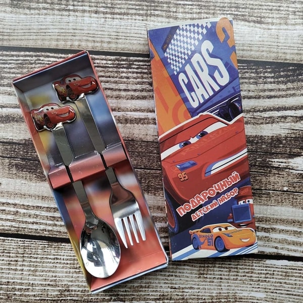 UNIQUE McQUEEN fork and spoon set