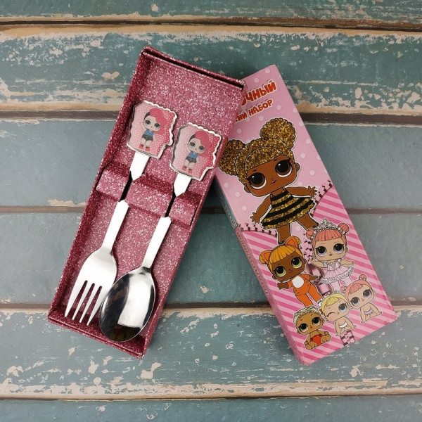 UNIQUE LOL fork and spoon set