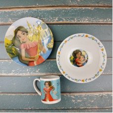 Set of children's tableware Disney Elena 3 items