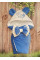 Teddy's envelope is blue