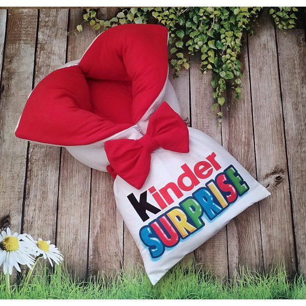 Конверт Kinder червоний