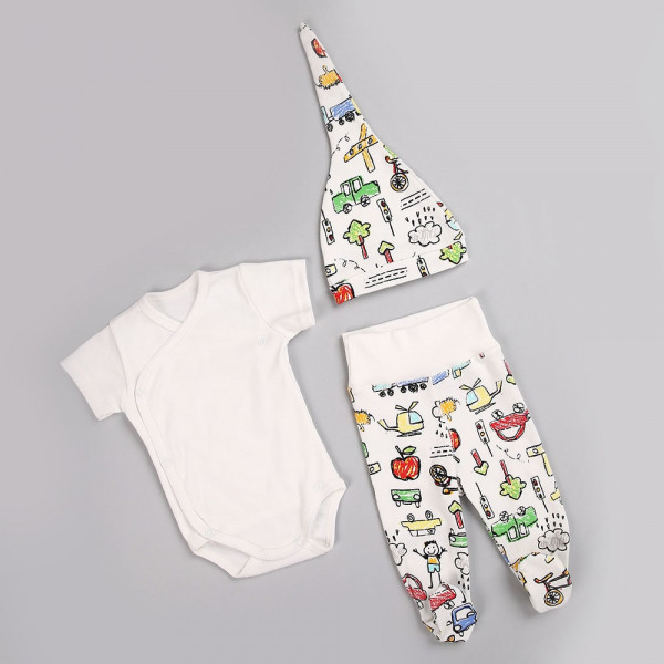A set of bodysuits for the smell from the children's drawing