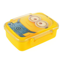 Контейнер для їжі Minions 420 мл з роздільником